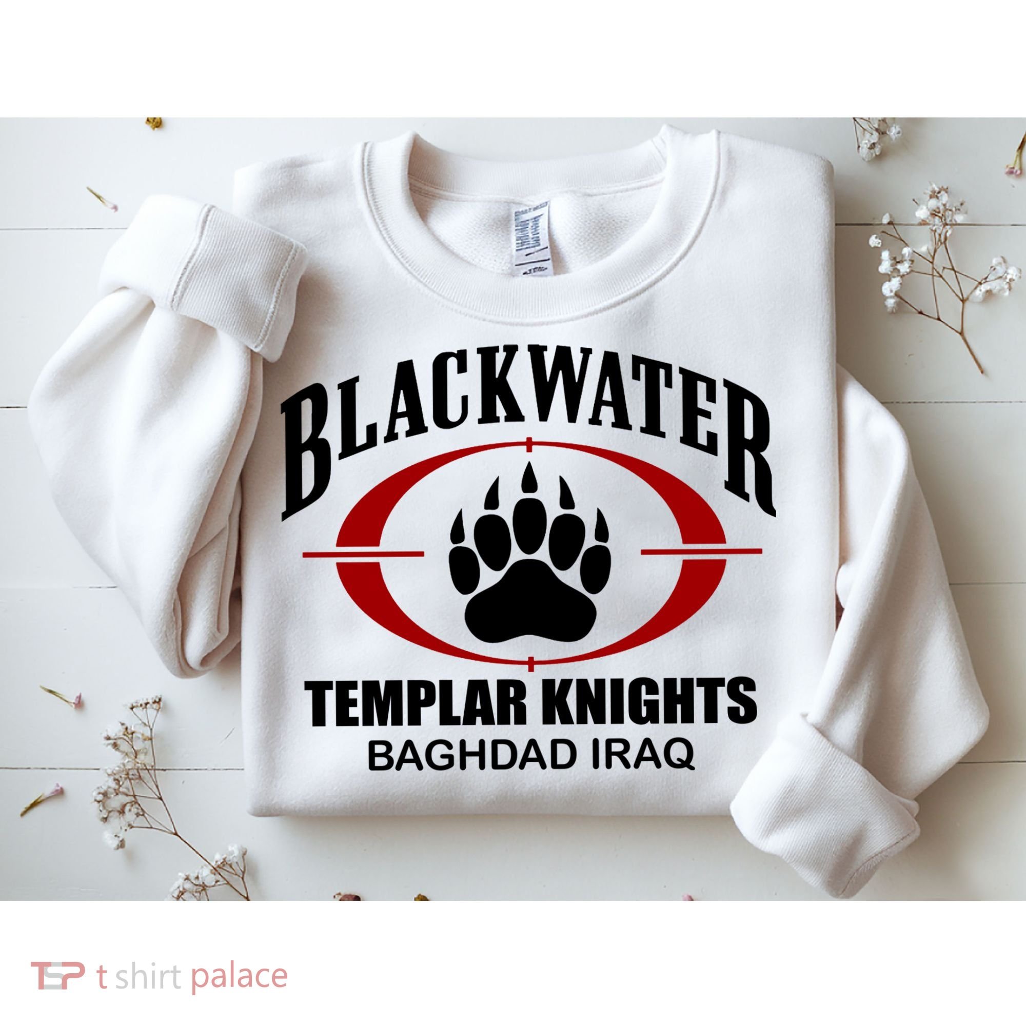 Blackwater Templar Knights Baghad Iraq Sweatshirt