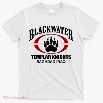 Blackwater Templar Knights Baghad Iraq T-Shirt