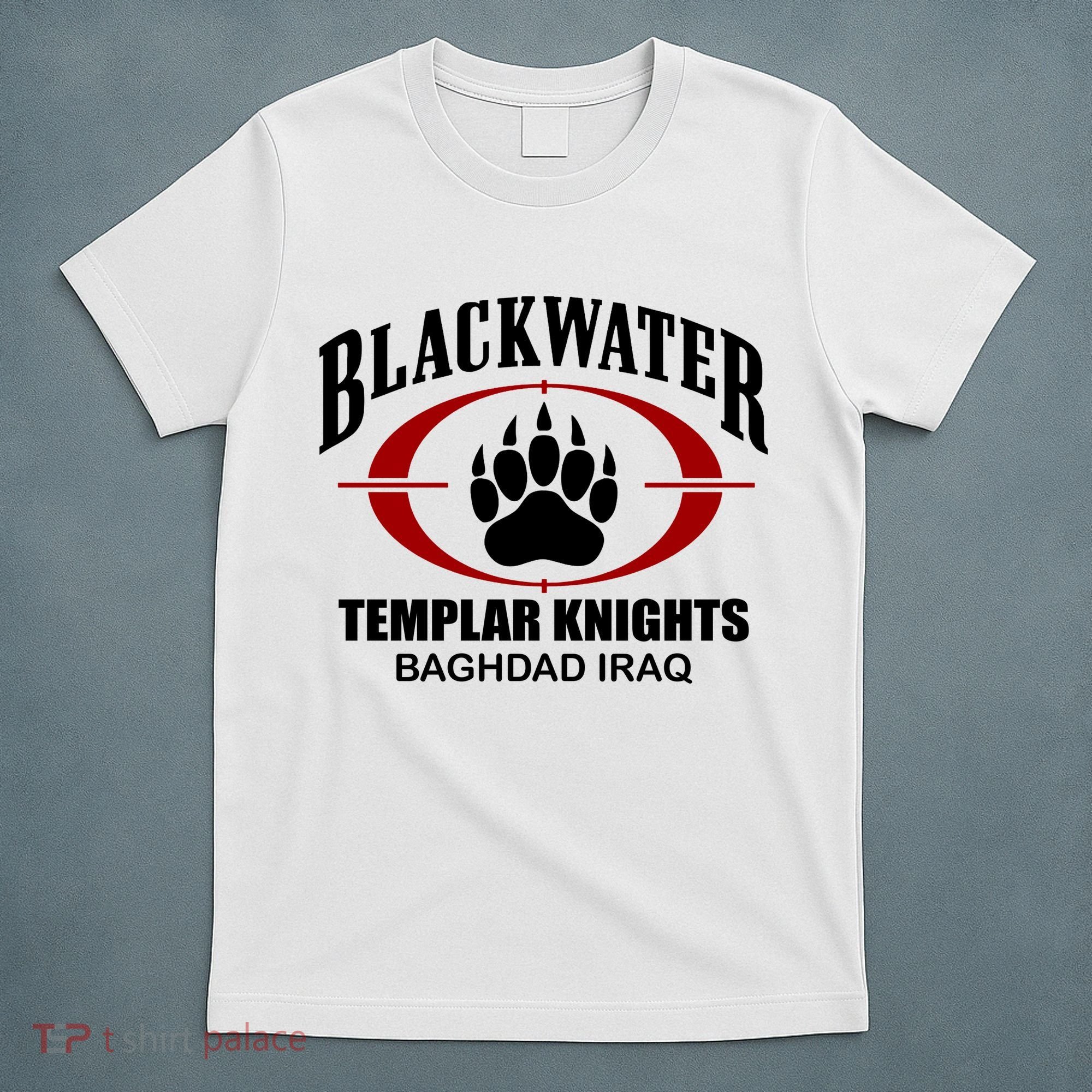 Blackwater Templar Knights Baghad Iraq T-Shirt