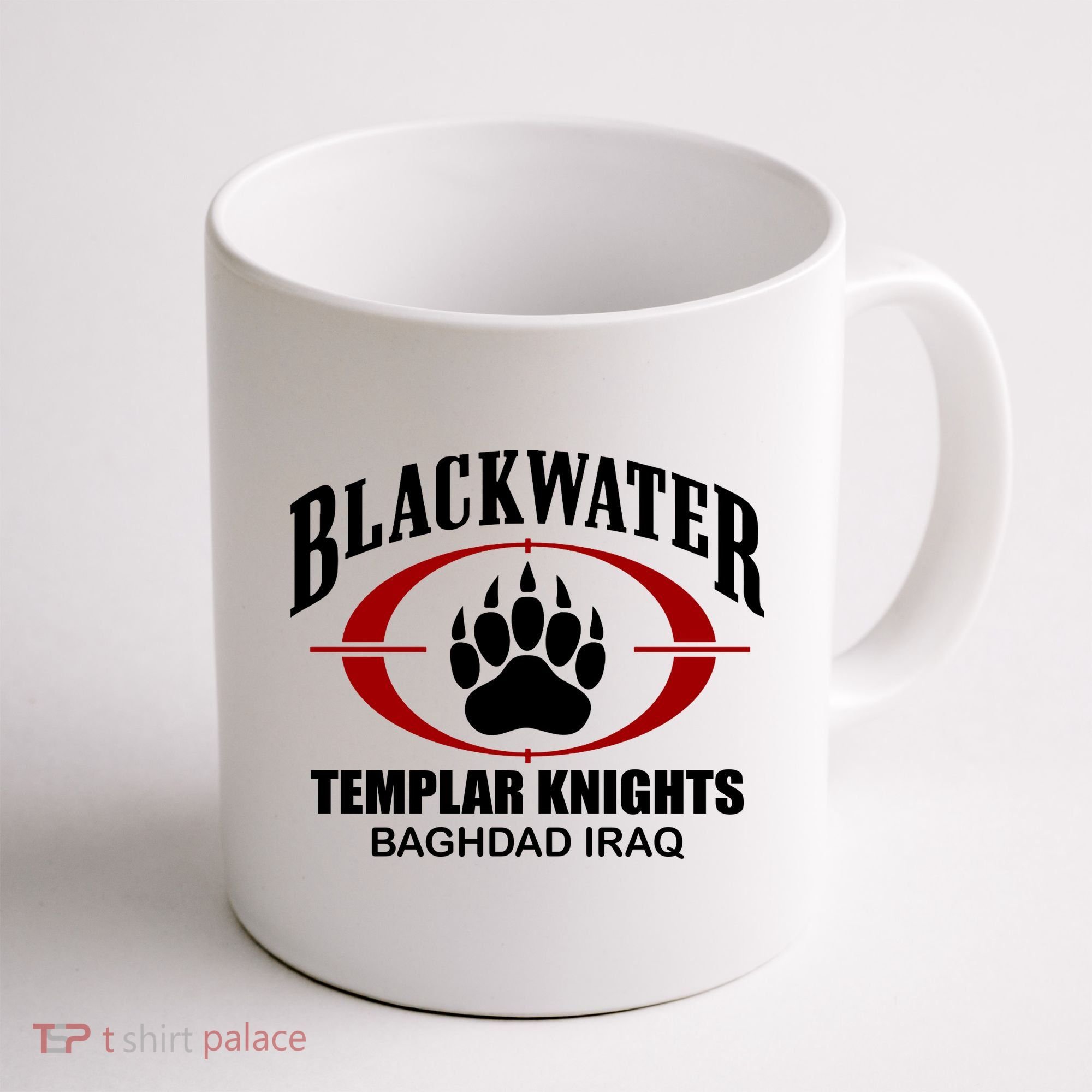 Blackwater Templar Knights Baghad Iraq Coffee Mug