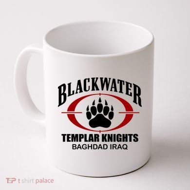 Blackwater Templar Knights Baghad Iraq Coffee Mug