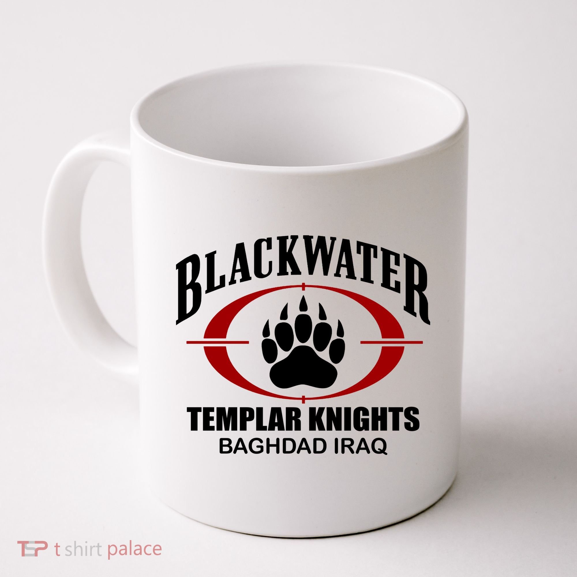 Blackwater Templar Knights Baghad Iraq Coffee Mug
