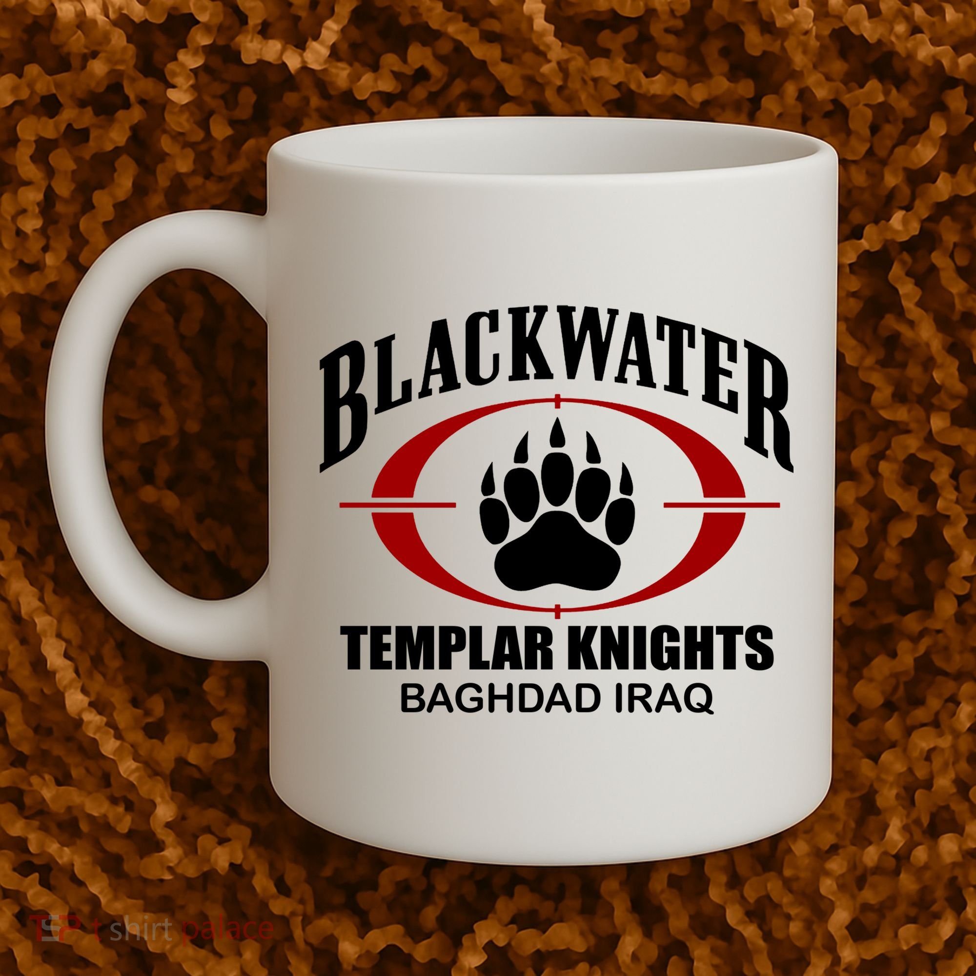 Blackwater Templar Knights Baghad Iraq Coffee Mug