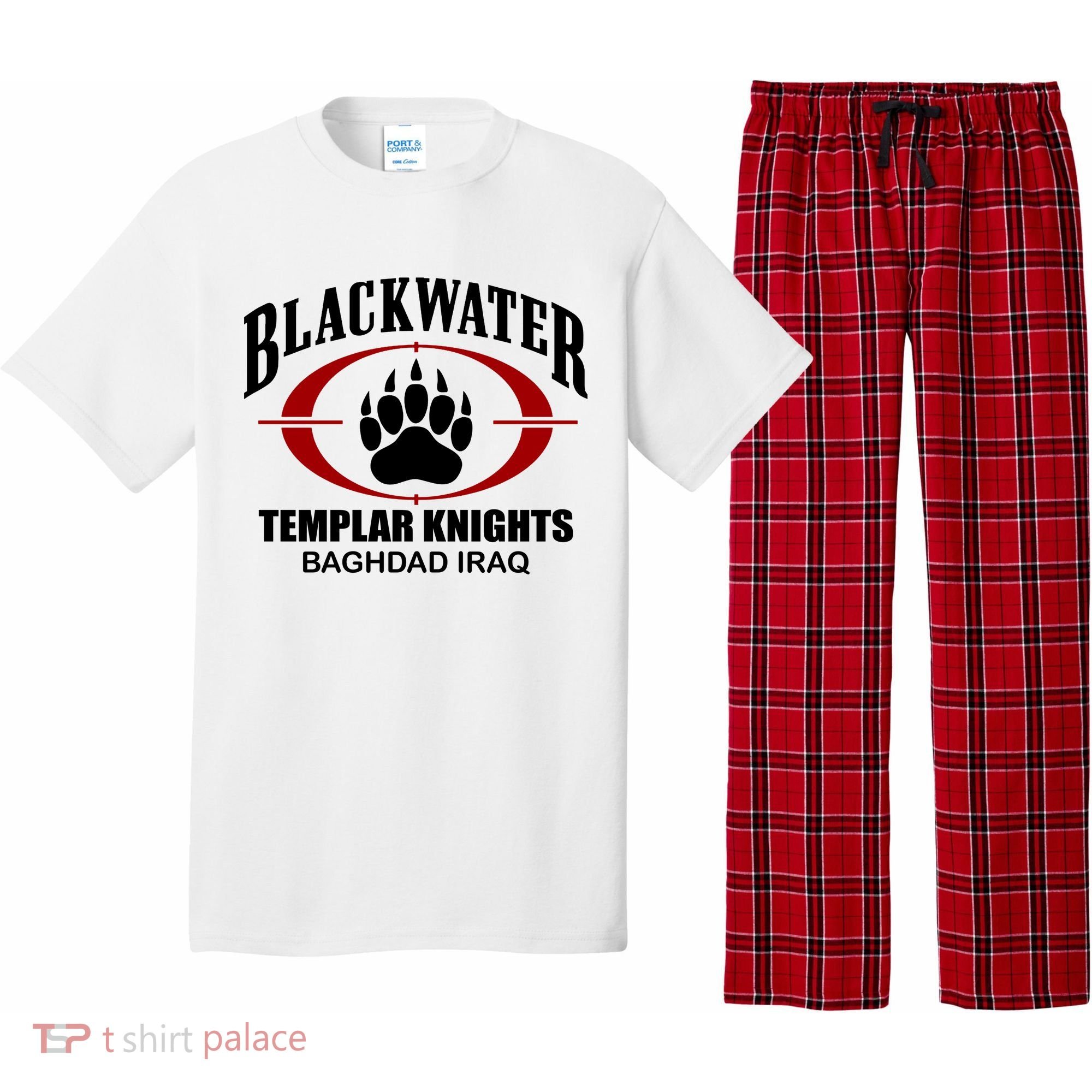 Blackwater Templar Knights Baghad Iraq Pajama Set