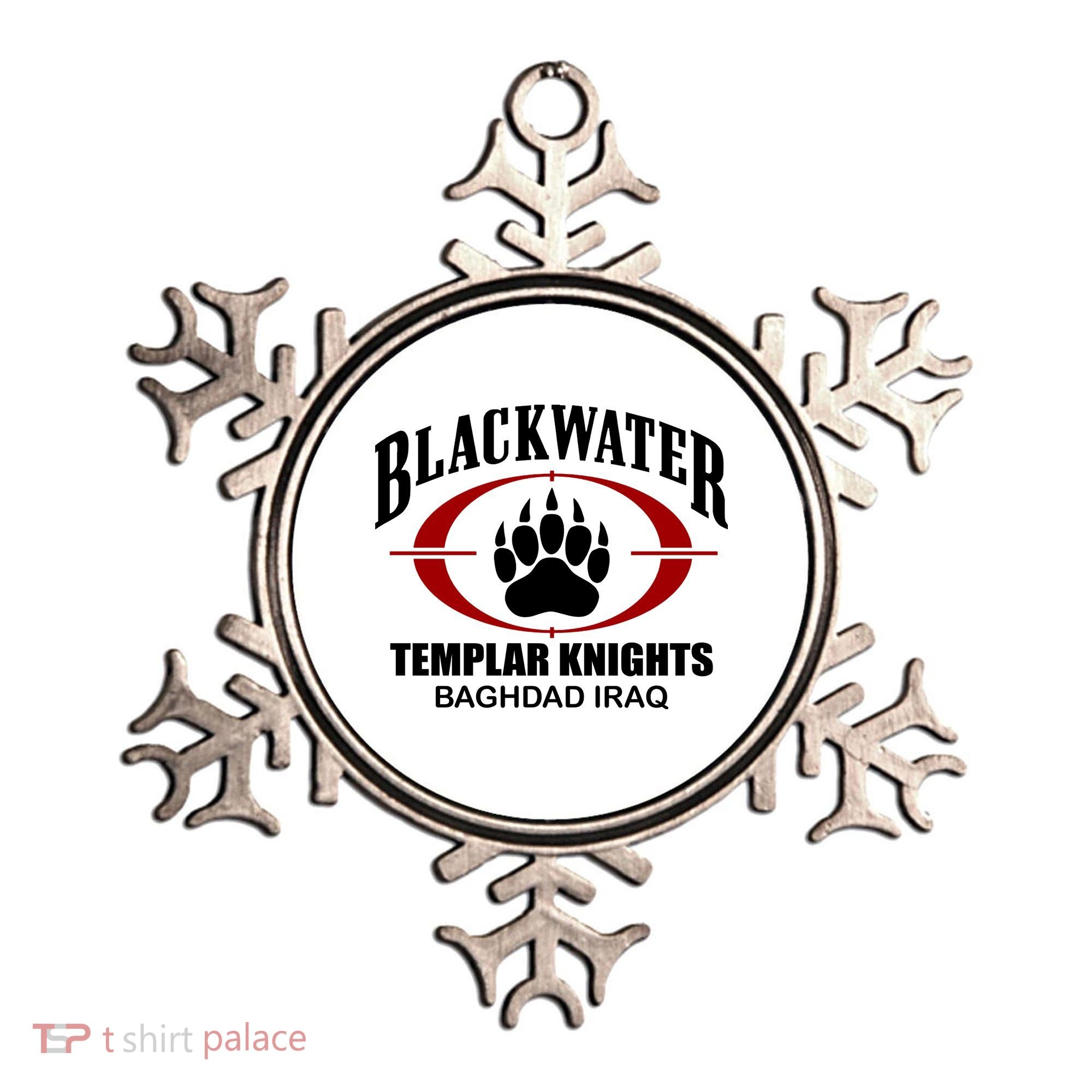 Blackwater Templar Knights Baghad Iraq Ornament