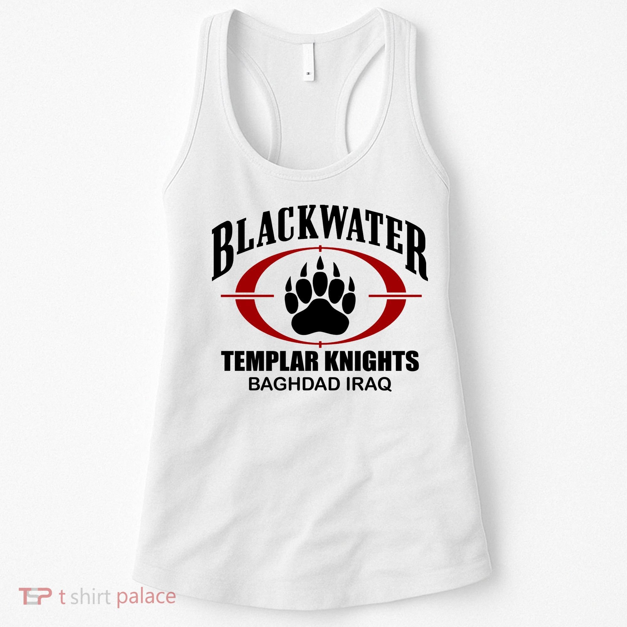 Blackwater Templar Knights Baghad Iraq Women's Tank Top
