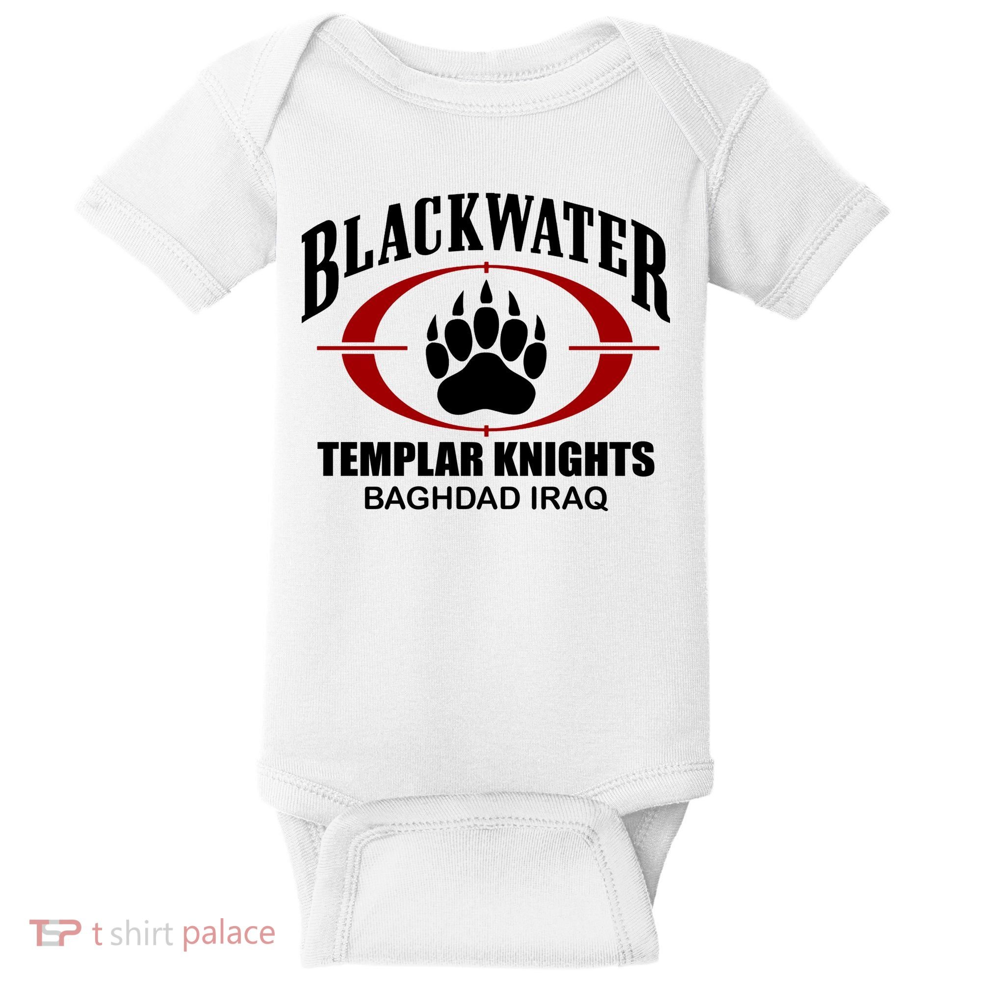 Blackwater Templar Knights Baghad Iraq Baby Bodysuit