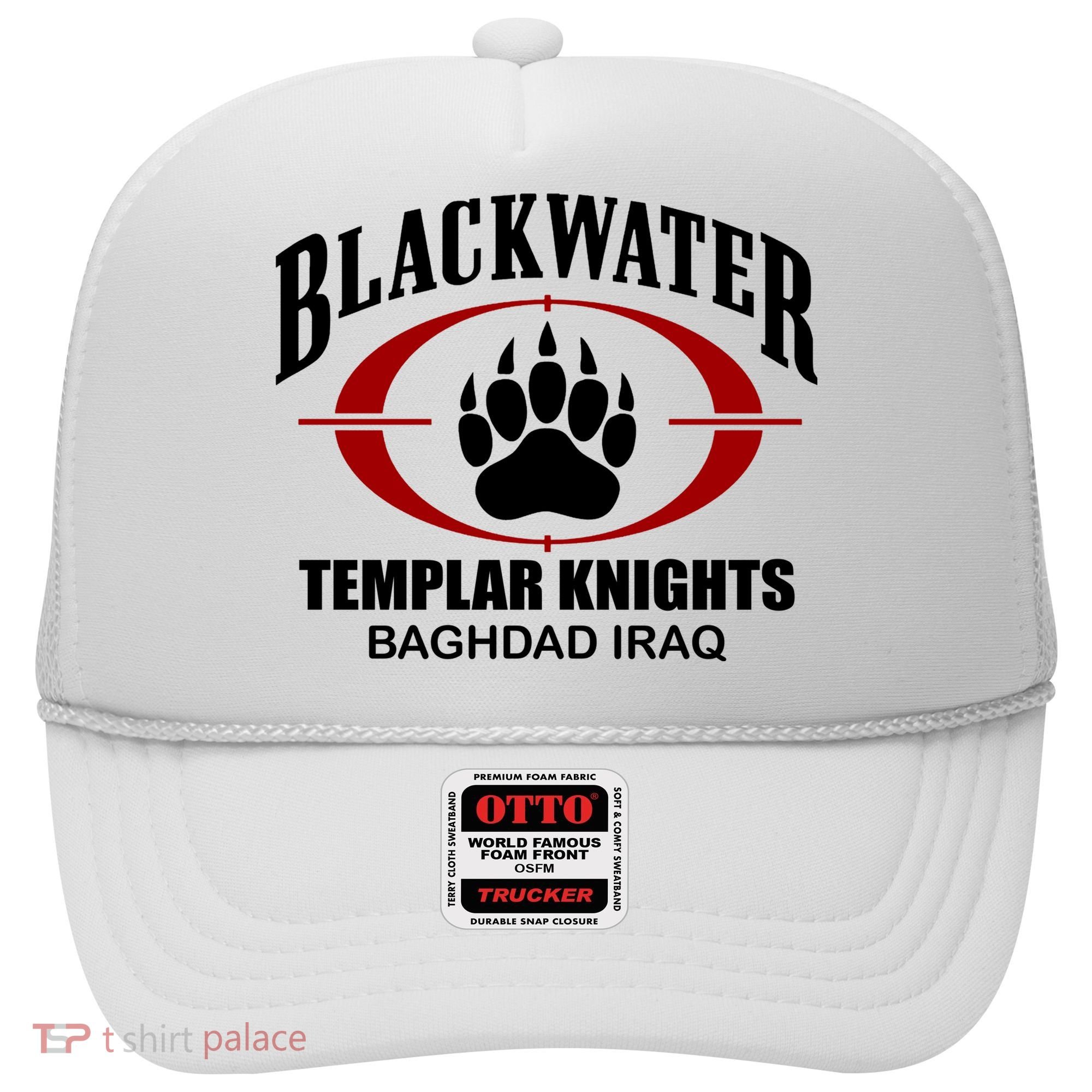 Blackwater Templar Knights Baghad Iraq Hat