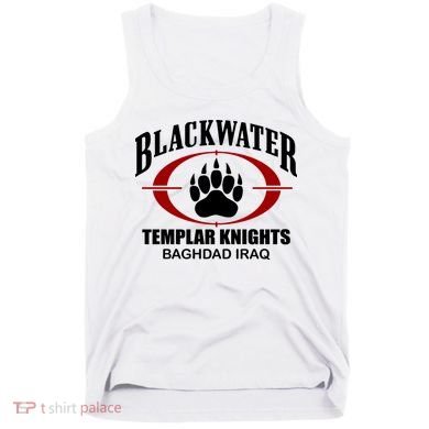 Blackwater Templar Knights Baghad Iraq Tank Top