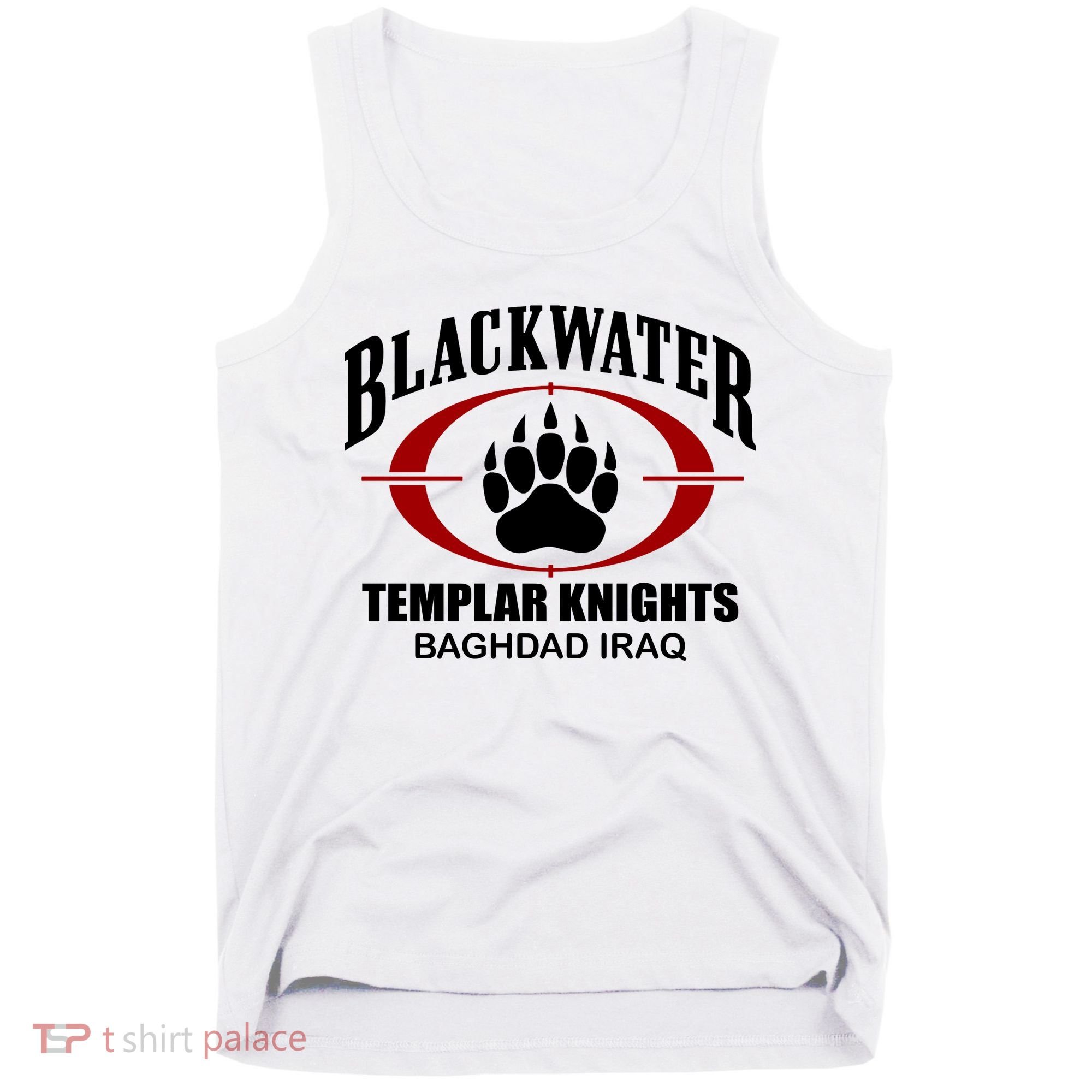 Blackwater Templar Knights Baghad Iraq Tank Top