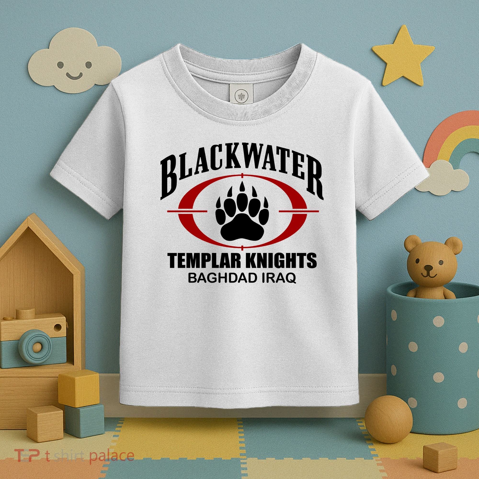 Blackwater Templar Knights Baghad Iraq Toddler T-Shirt