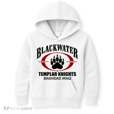 Blackwater Templar Knights Baghad Iraq Kids Hoodie
