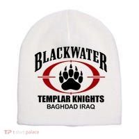 Blackwater Templar Knights Baghad Iraq Short Acrylic Beanie thumb 0