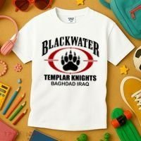 Blackwater Templar Knights Baghad Iraq Kids T-Shirt thumb 3