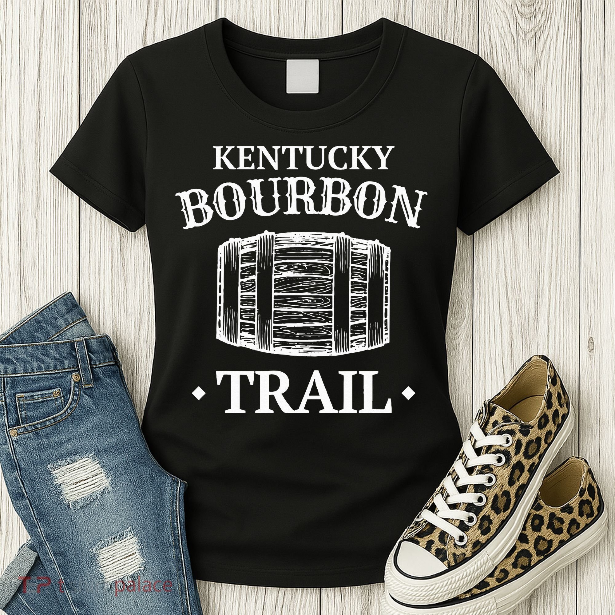 Bourbon Trail Kentucky Whiskey Women's T-Shirt