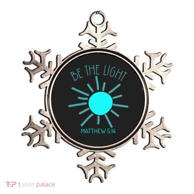 Be The Light Faith Religious Jesus Christian Ornament