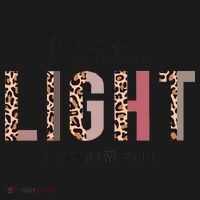 Be The Light Matthew Christian Faith Bible Verse Leopard Mousepad thumb 1