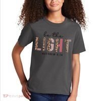 Be The Light Matthew Christian Faith Bible Verse Leopard Kids T-Shirt thumb 2