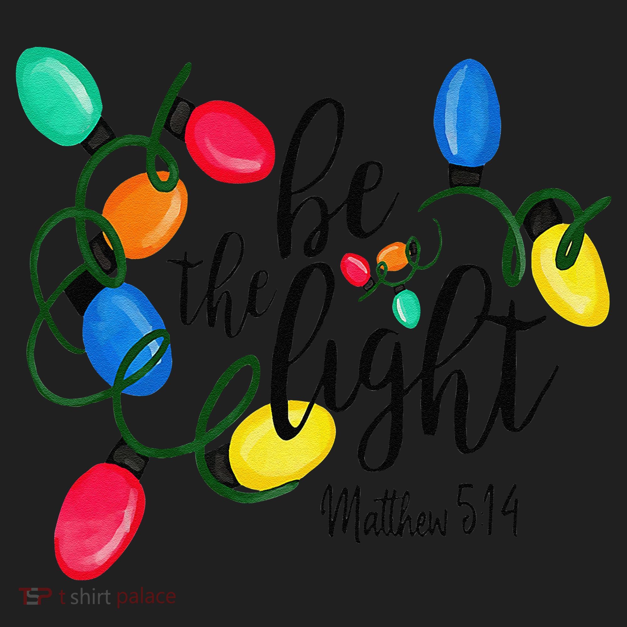 Be The Light Matthew 5 14 Christmas Lights Xmas Nativity Hat