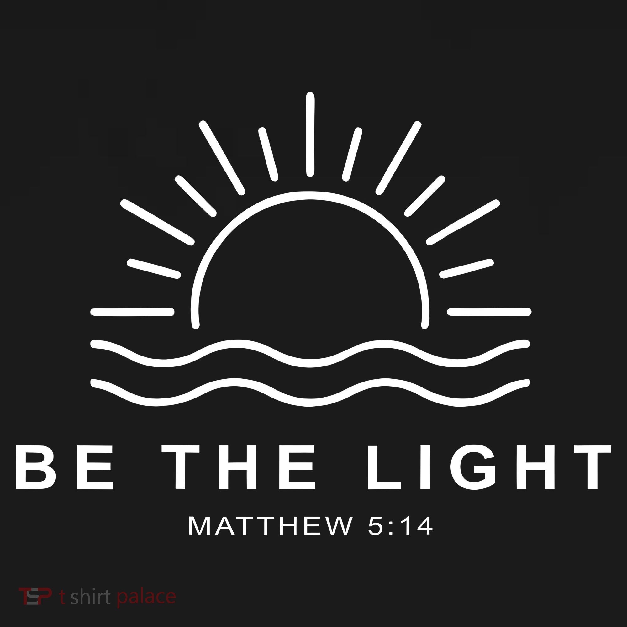 Be The Light Faith Religious Jesus Christian Apron
