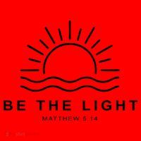 Be The Light Faith Religious Jesus Christian Santa Hat thumb 1