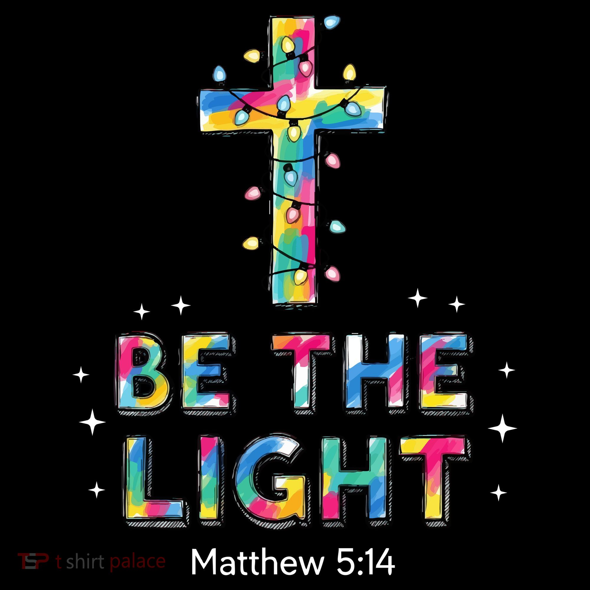 Be The Light Christmas Jesus Cross Women's Hoodie