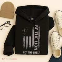 Be The Lion Not The Sheep Hoodie thumb 4