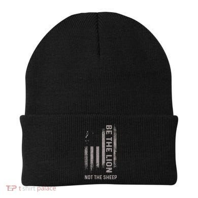 Be The Lion Not The Sheep Beanie