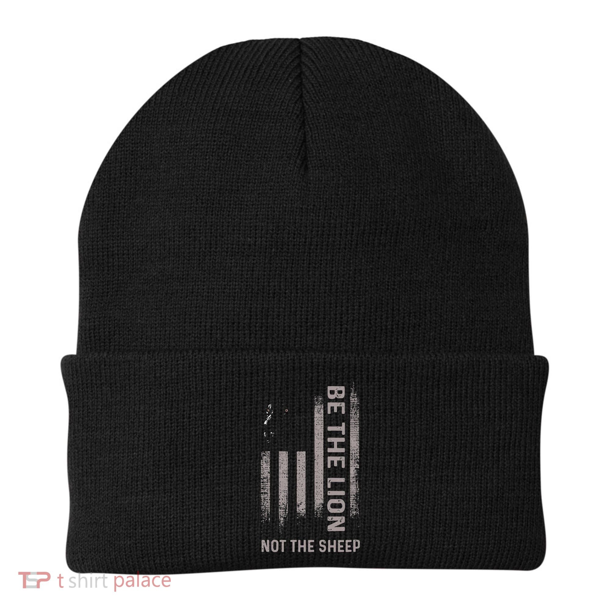 Be The Lion Not The Sheep Beanie