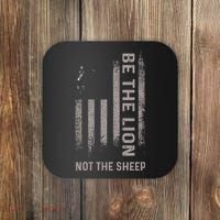 Be The Lion Not The Sheep Coaster thumb 0