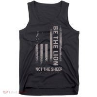 Be The Lion Not The Sheep Tank Top thumb 0