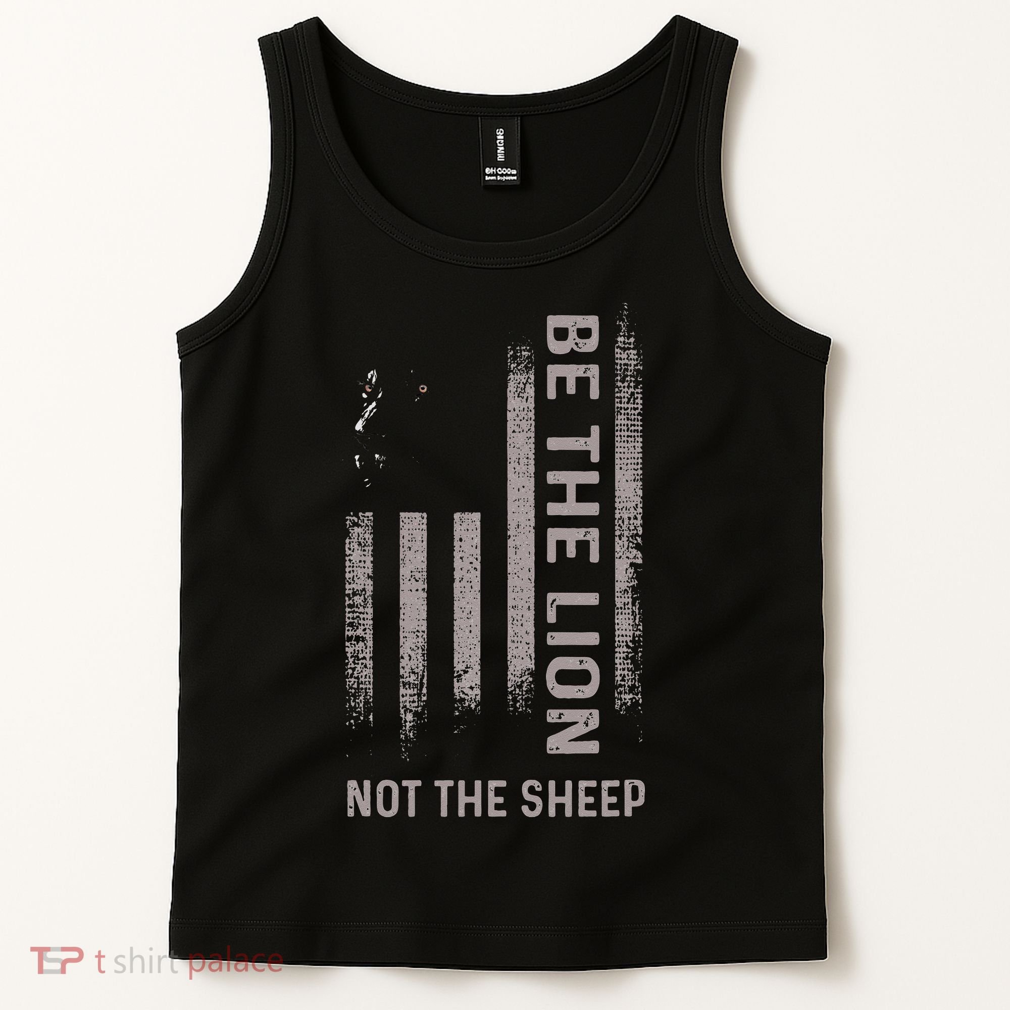 Be The Lion Not The Sheep Tank Top
