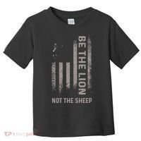 Be The Lion Not The Sheep Toddler T-Shirt thumb 0