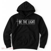 Be The Light Christian Slogan Hoodie thumb 0