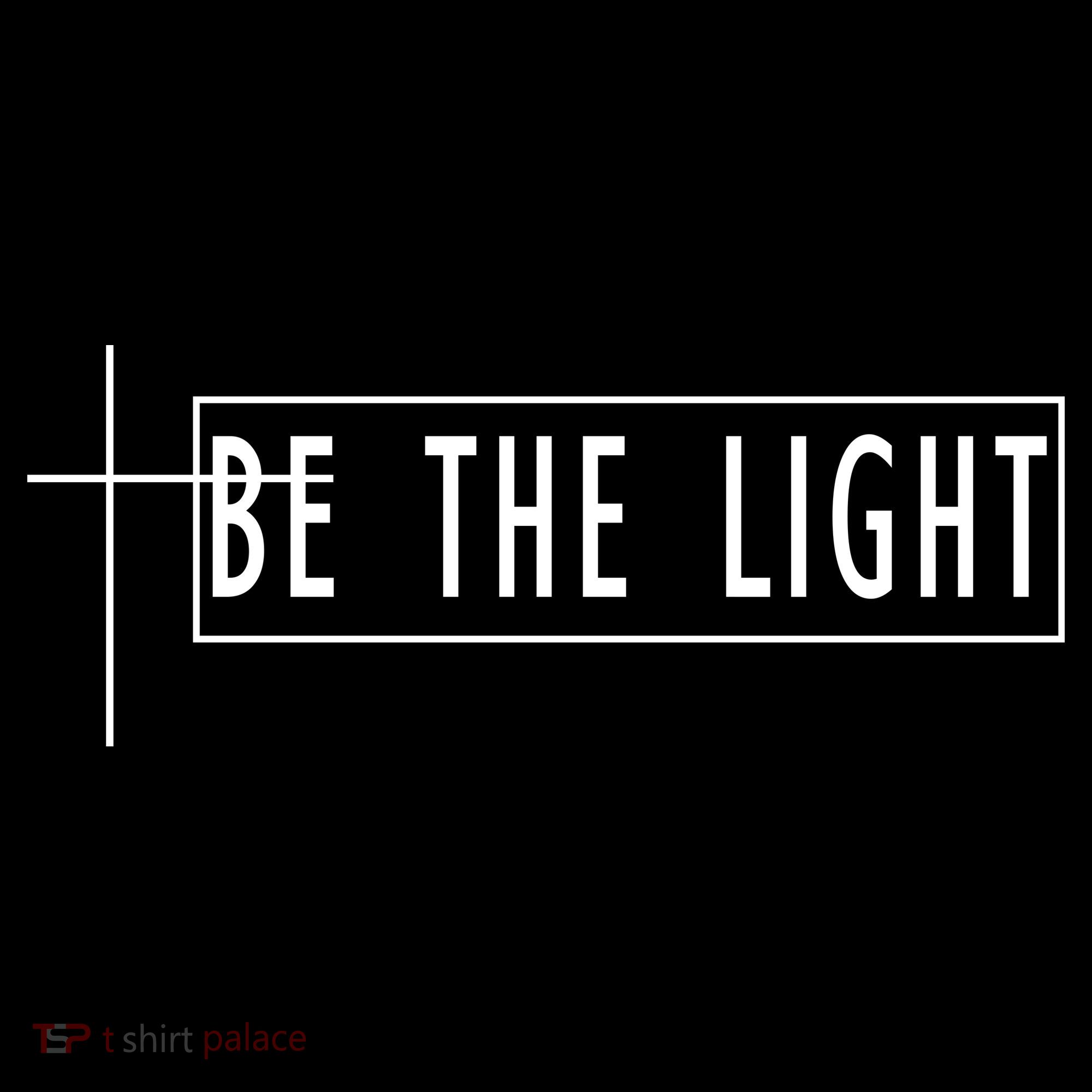 Be The Light Christian Slogan Coaster