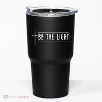 Be The Light Christian Slogan Tumbler thumb 0