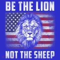 Be The Lion Not The Sheep American Flag Patriot For Boy Funny Gift T-Shirt thumb 7