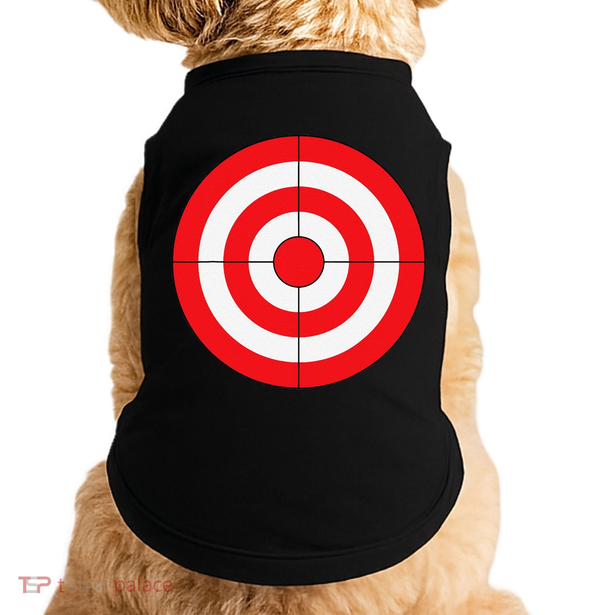 BullsEye Target Lazy DIY Halloween Costume Darts Shooting Doggie Tank