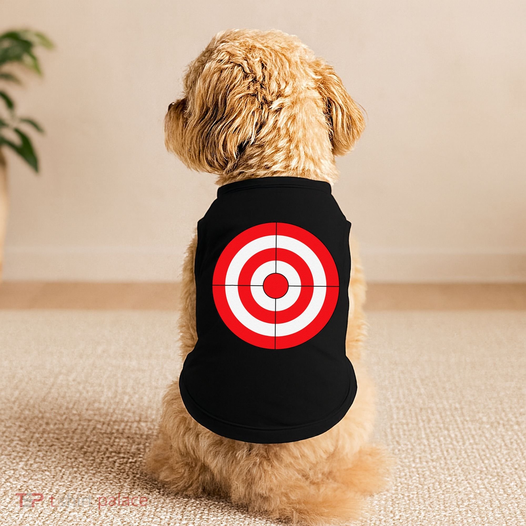 BullsEye Target Lazy DIY Halloween Costume Darts Shooting Doggie Tank