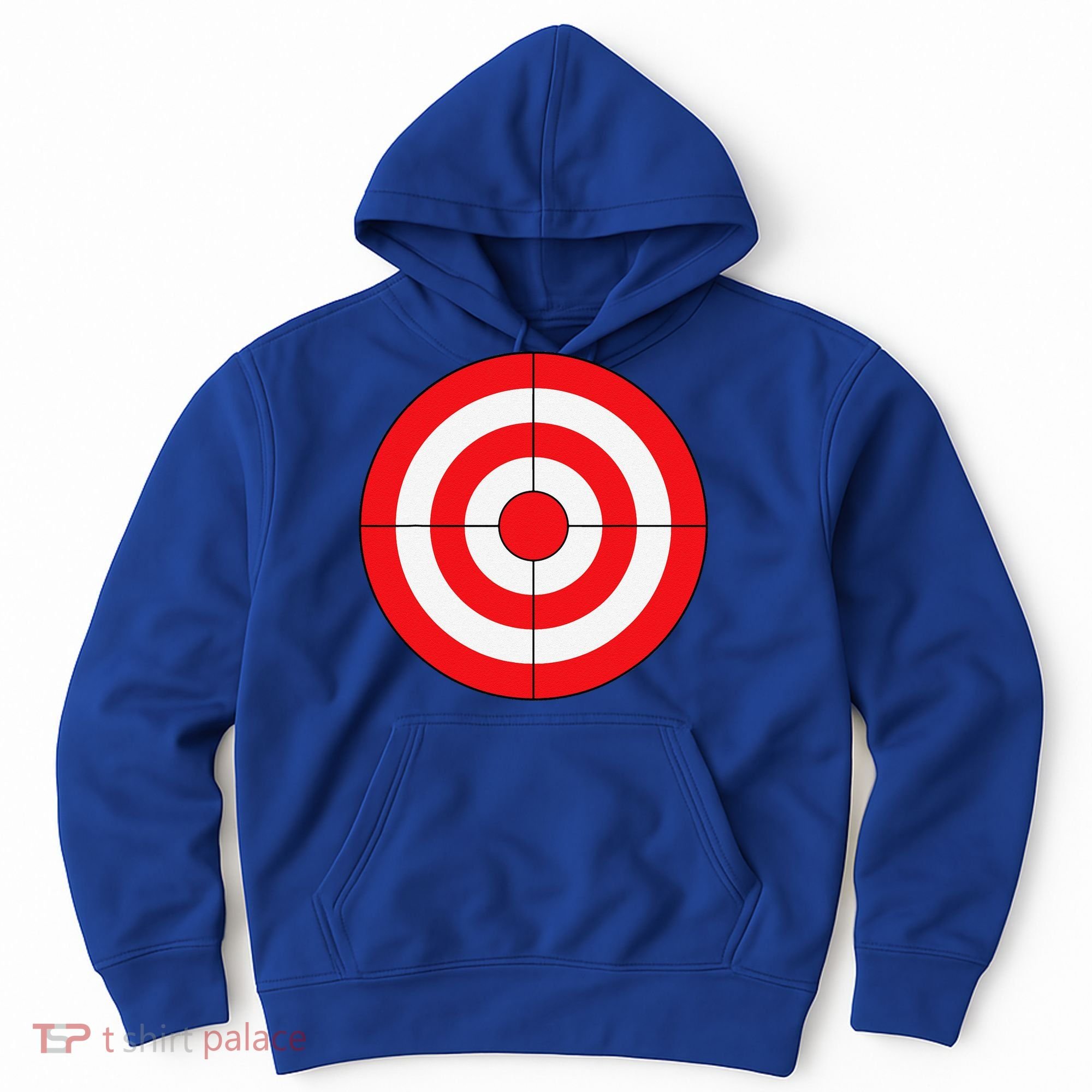 BullsEye Target Lazy DIY Halloween Costume Darts Shooting Hoodie