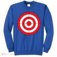 BullsEye Target Lazy DIY Halloween Costume Darts Shooting Sweatshirt thumb 0