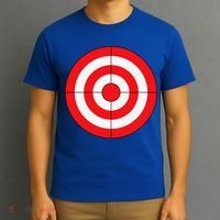 BullsEye Target Lazy DIY Halloween Costume Darts Shooting T-Shirt thumb 3