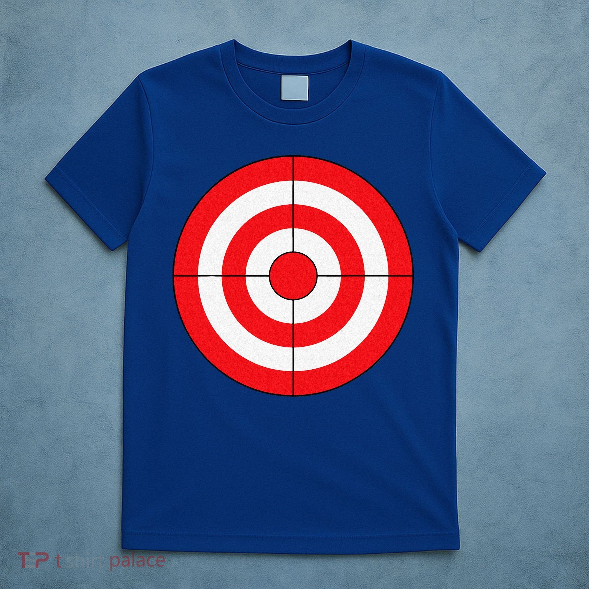 BullsEye Target Lazy DIY Halloween Costume Darts Shooting T-Shirt