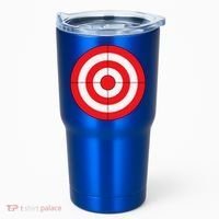 BullsEye Target Lazy DIY Halloween Costume Darts Shooting Tumbler thumb 0