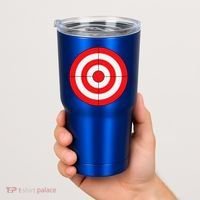 BullsEye Target Lazy DIY Halloween Costume Darts Shooting Tumbler thumb 2