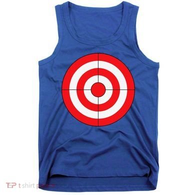 BullsEye Target Lazy DIY Halloween Costume Darts Shooting Tank Top