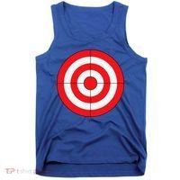 BullsEye Target Lazy DIY Halloween Costume Darts Shooting Tank Top thumb 0