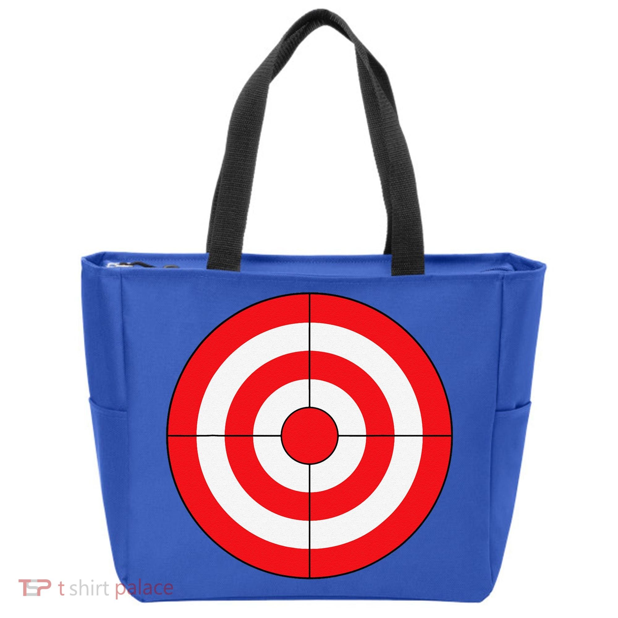BullsEye Target Lazy DIY Halloween Costume Darts Shooting Tote Bag