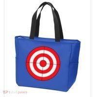 BullsEye Target Lazy DIY Halloween Costume Darts Shooting Tote Bag thumb 3