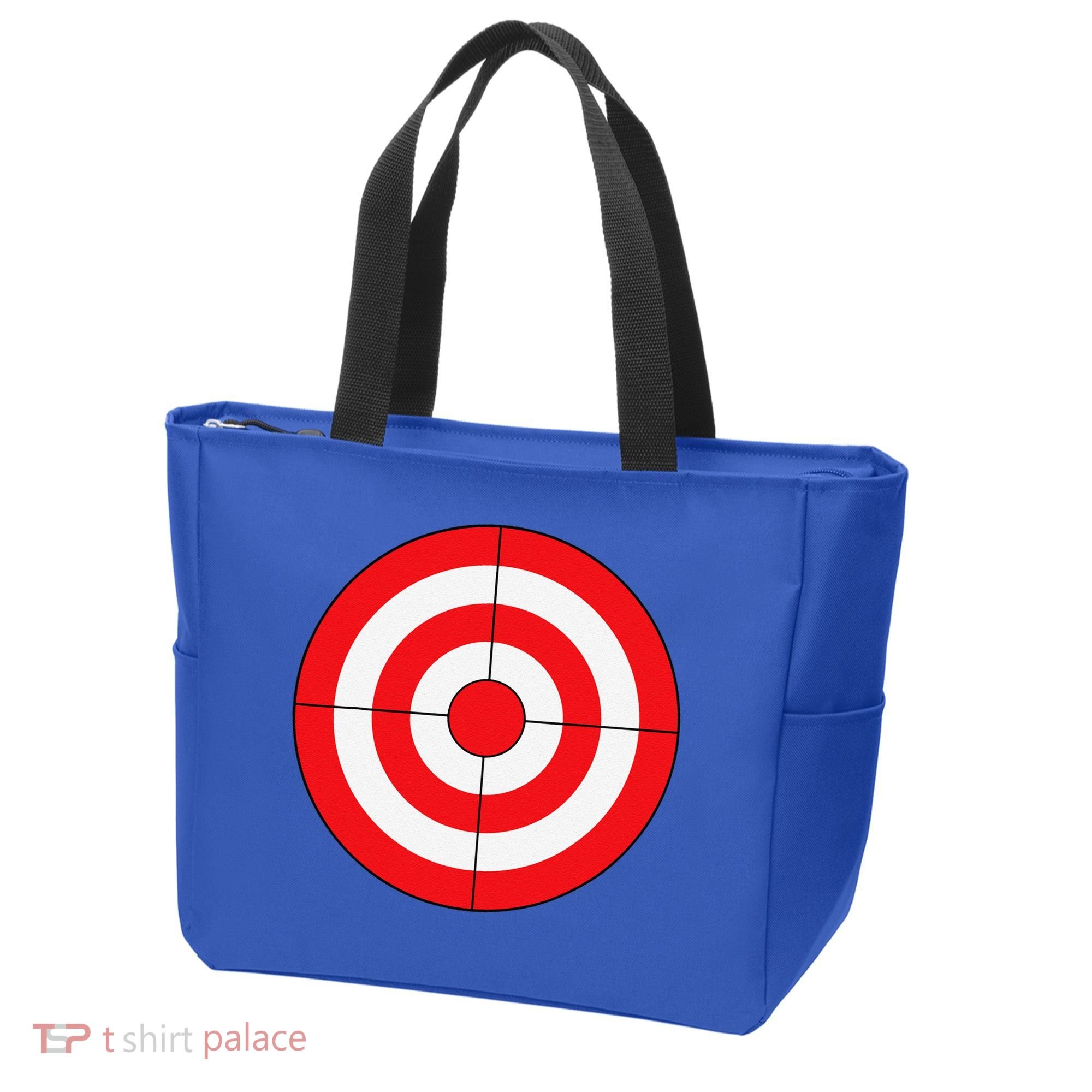 BullsEye Target Lazy DIY Halloween Costume Darts Shooting Tote Bag